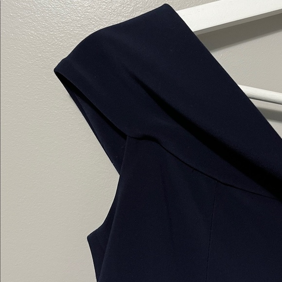 Joseph Ribkoff Dress Style 181799 Off The Shoulder Fit and Flare Midnight Blue - Picture 12 of 12